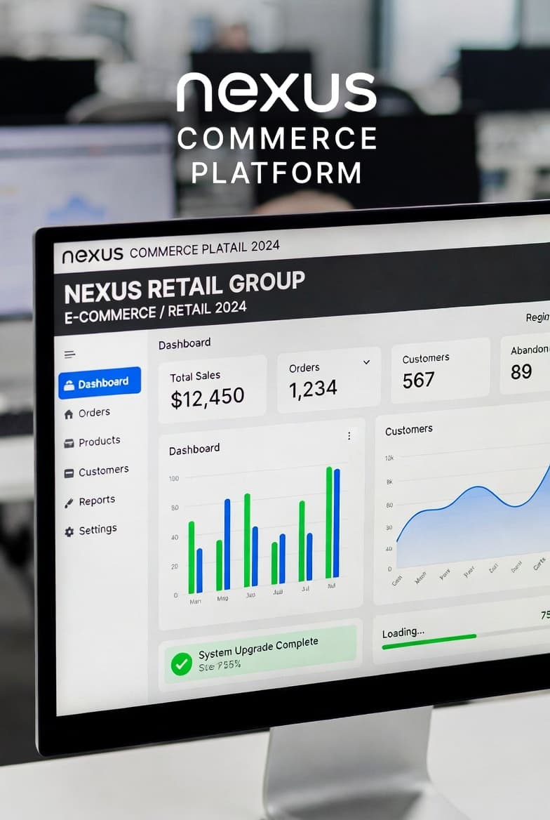 Nexus Commerce order confirmation screen