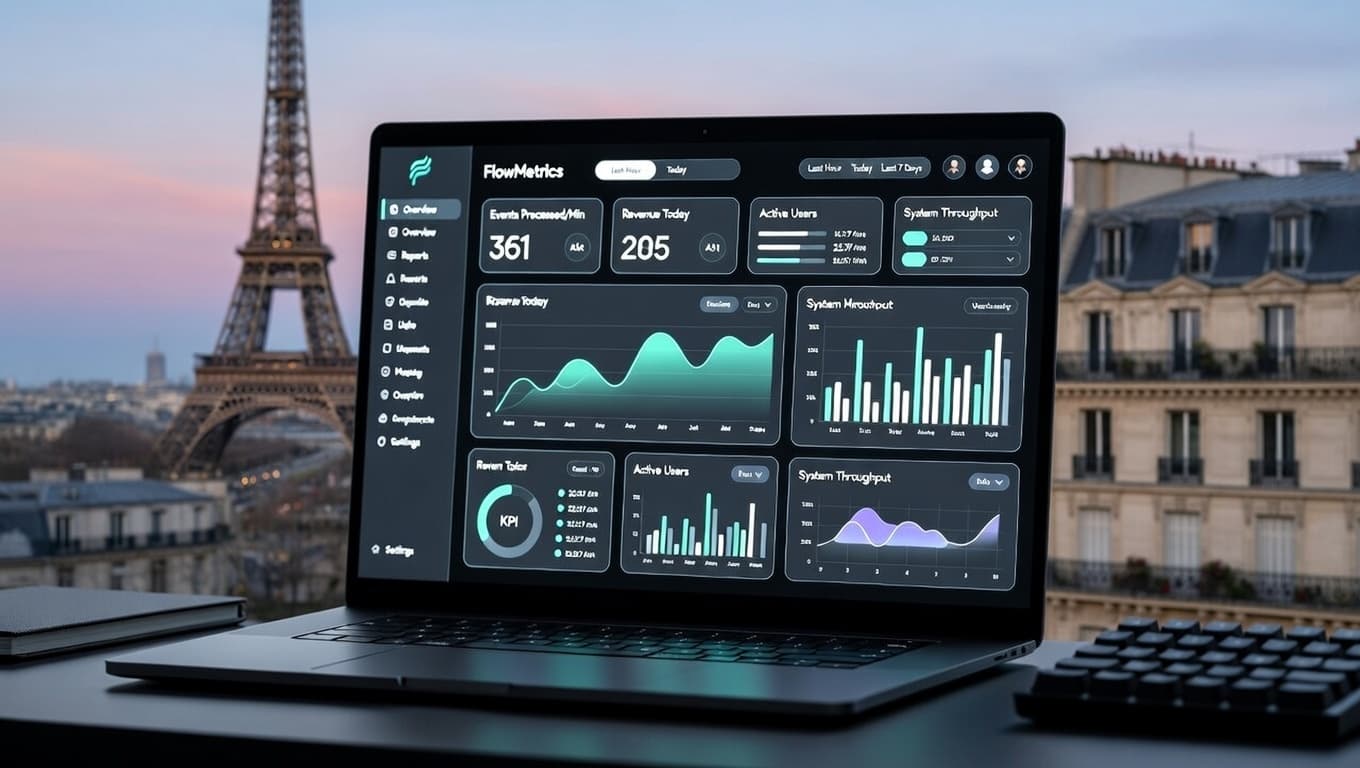FlowMetrics Dashboard preview